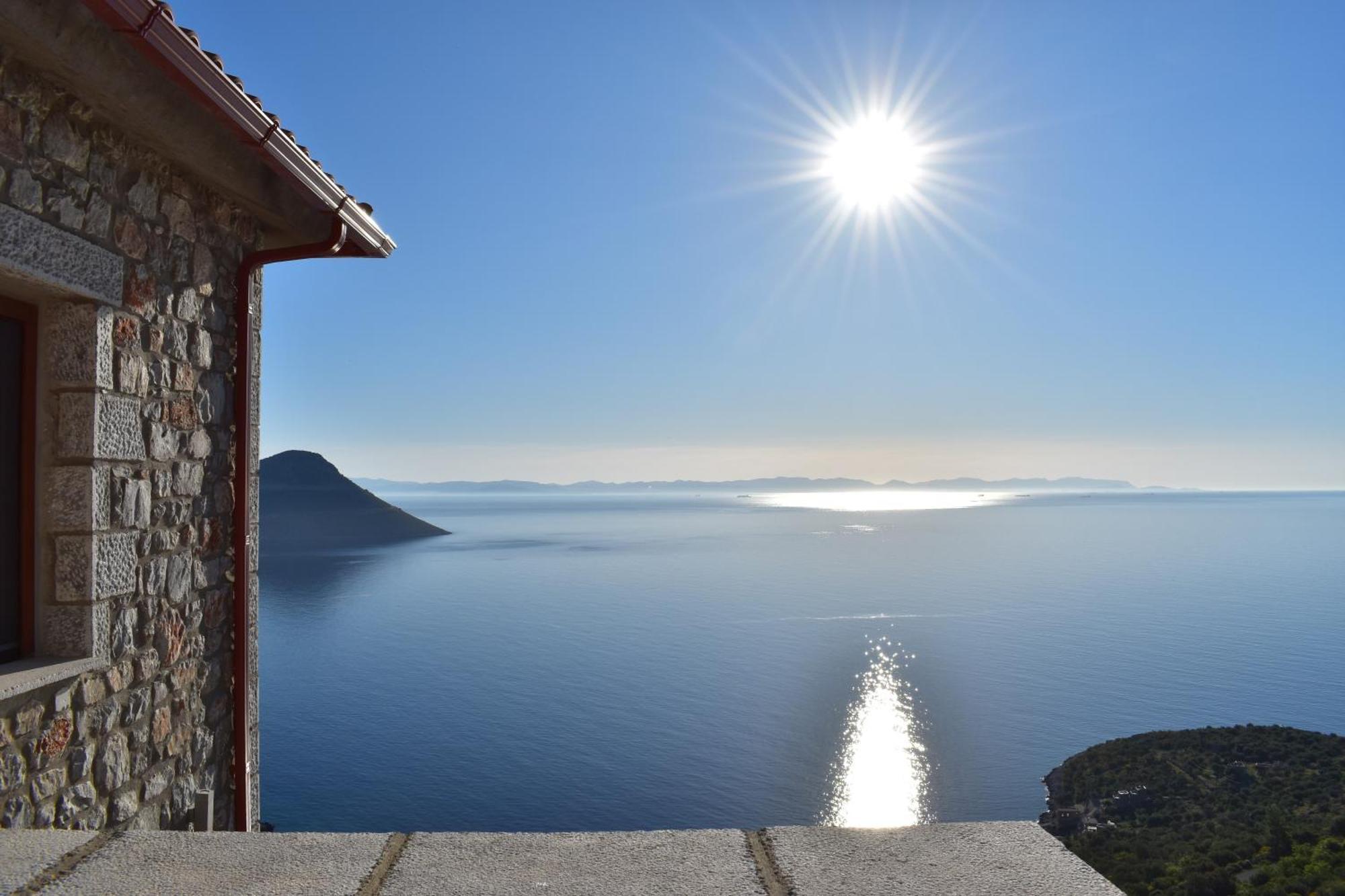 Villa Mystic Mani Argilia Esterno foto