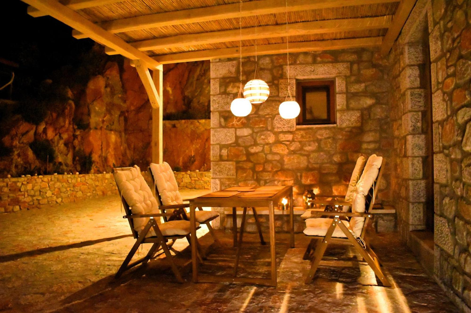 Villa Mystic Mani Argilia Esterno foto