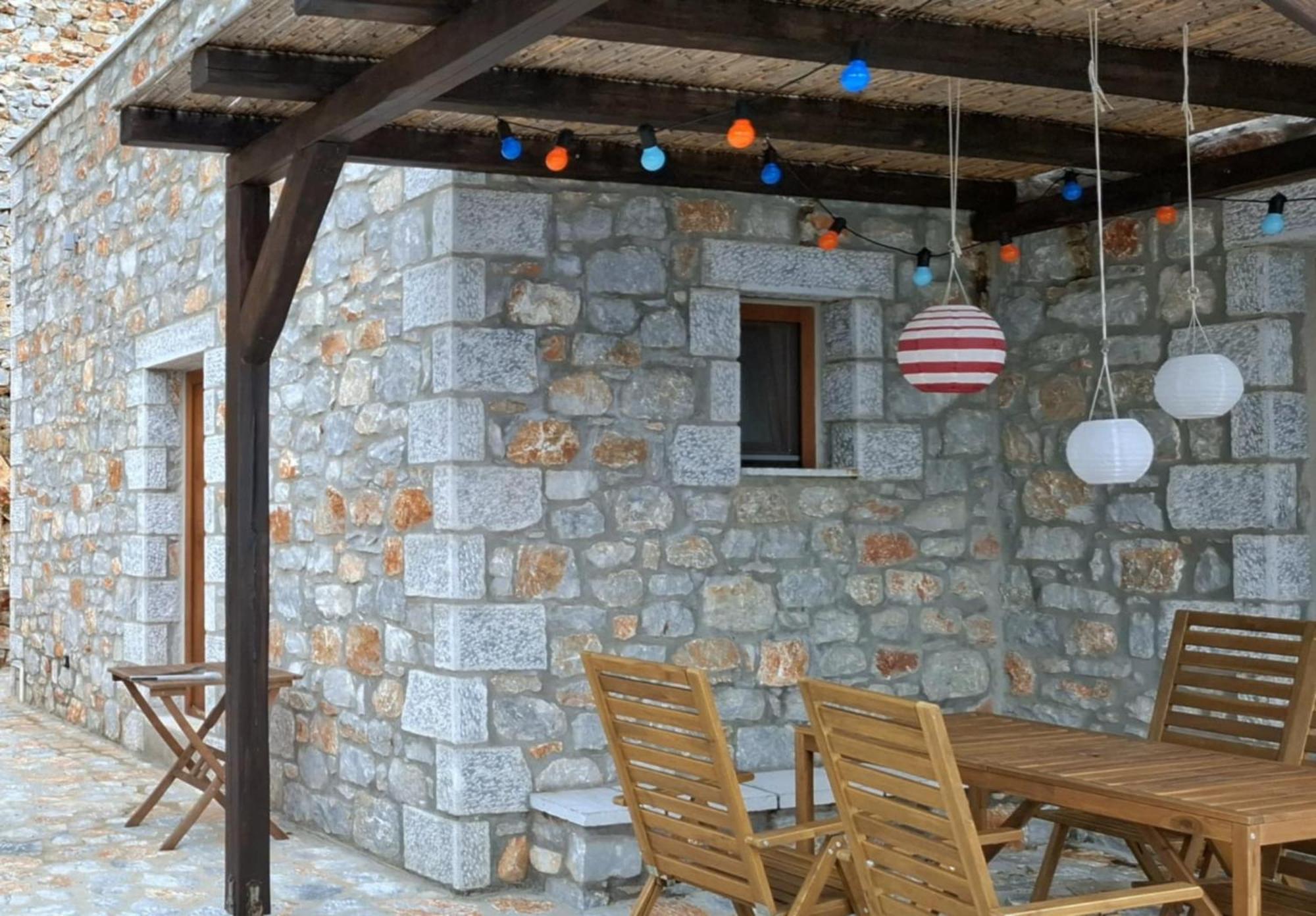 Villa Mystic Mani Argilia Esterno foto